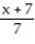 Solve the equation. -  +   =  