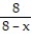 Solve the equation. -  =  