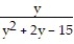 Solve the equation. -  +   =  