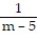 Solve the equation. -  = 1 -  