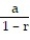 Solve the formula for the specified variable. -S =   for r