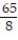 Choose the one alternative that best completes the statement or answers the question. Solve the problem. -The sum of an integer and its reciprocal is . Find the integer.