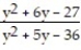 Write the rational expression in lowest terms. - 