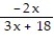 Solve -  =   +  