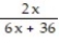 Solve -  =   +  