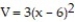 Solve the problem. -A square piece of cardboard is to be formed into an open-topped box by cutting squares from the corners and folding up the sides. The volume of the resulting box is given by the formula , where x is the original length of each side of the piece of cardboard. What is the volume of the box if the original length of each side of the piece of cardboard is 16 inches?