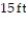 Solve the problem. -A painter leans a ladder against one wall of a house. The ladder is 15 ft long. The base of the ladder is 12 ft from the house. How high is the wall? Round approximations to the nearest tenth. 12 ft