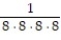 Choose the one alternative that best completes the statement or answers the question.   Write the expression using exponents. - 