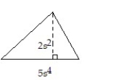<strong>Solve the problem. -Find an expression that represents the area of the figure. </strong> A) 5 B) 10 C) 10 D) 5
