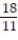 <strong>Choose the one alternative that best completes the statement or answers the question.Evaluate the expression. -9<sup>-1</sup> + 2<sup>-1</sup></strong> A) B) C) D) 2