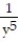 <strong>Simplify by writing the expression with positive exponents. Assume that all variables represent nonzero real numbers - </strong> A) B) y<sup>13 </sup> C) D)
