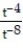 Simplify by writing the expression with positive exponents. Assume that all variables represent nonzero real numbers -