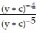 Simplify by writing the expression with positive exponents. Assume that all variables represent nonzero real numbers -