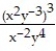 Simplify by writing the expression with positive exponents. Assume that all variables represent nonzero real numbers -