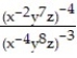 Simplify by writing the expression with positive exponents. Assume that all variables represent nonzero real numbers -