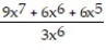 Choose the one alternative that best completes the statement or answers the question.Perform the division. Write the answer with positive exponents. -