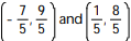Write an equation for the line passing through the given pair of points. Give your final answer in standard form. -