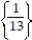 <strong>Choose the one alternative that best completes the statement or answers the question Solve the equation. -8x - ( 5x - 1) = 2</strong> A) B) C) D)