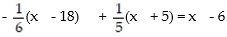 Solve the equation. -   