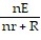 Solve the formula for the specified variable. -I =   for n
