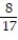 Solve the equation. -  =  