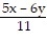 Evaluate the expression for the given values. If necessary, round to the nearest tenth. - x = 8, y = 3