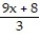 Decide whether the problem is an equation or an expression. -6( 7 - x) +