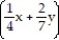Evaluate the expression, given x = -2, y = 3, and a = -4. -