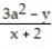 Evaluate the expression, given x = -2, y = 3, and a = -4. -