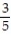 Write a numerical expression for the phrase and simplify it. -The product of and , divided by - .