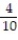 Answer the question. -Which number can serve as a common denominator for and ?