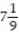Write as a decimal. -  %