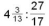 Express the following as an equivalent ratio whose smallest term is 1: