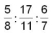 Express the following as an equivalent ratio whose smallest term is 1: