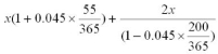 Simplify and collect like terms:  