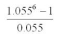 Evaluate the following:  