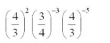 Evaluate the following:  