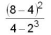 Evaluate the following:  <div style=padding-top: 35px> 