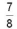 The following fraction has a terminating decimal equivalent form. Express its decimal and percent equivalent forms to five-figure accuracy:  <div style=padding-top: 35px> 