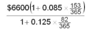 Evaluate the following accurate to the nearest cent:  <div style=padding-top: 35px> 