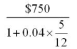 Evaluate the answer correct to the cent: - 