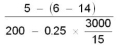 Evaluate   =