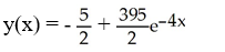 <strong>Solve the initial-value problem   + 4y = 10, y(0) = 200.</strong> A)   B)   C)   D)   E)   <div style=padding-top: 35px> 