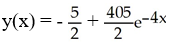 <strong>Solve the initial-value problem   + 4y = 10, y(0) = 200.</strong> A)   B)   C)   D)   E)   <div style=padding-top: 35px> 