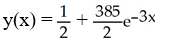 <strong>Solve the initial-value problem   + 4y = 10, y(0) = 200.</strong> A)   B)   C)   D)   E)   <div style=padding-top: 35px> 