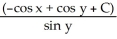 <strong>Find the general solution of the differential equation   =   .</strong> A) y =   B) y =   C) y =   D) y =   E) y =   <div style=padding-top: 35px> 