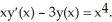 <strong>Find a general solution to the first order linear differential equation  </strong> A) y(x) =   +   + C B) y(x) =   + C   C) y(x) =   + C   D) y(x) =   + C   E) y(x) =   +   <div style=padding-top: 35px> 
