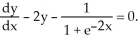 <strong>Find a general solution to the first order linear differential equation  </strong> A) y = -     ln(1 +   ) + C   B) y =     ln(1 +   ) + C   C) y =     ln(1 -   ) + C   D) y = -     ln(1 -   ) + C   E) y = -     ln(1 +   ) + C   <div style=padding-top: 35px> 