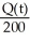 <strong>A tank contains 200 litres of fluid in which 60 grams of salt is dissolved. A brine solution of 2 grams of salt per litre is pumped into the tank at a rate of 2 litres/minute. The well-stirred solution is then pumped out at the same rate.(a) Write the differential equation in terms of Q(t) and t and write the initial condition to model this problem. (Q(t) should represent the amount of salt in the tank at time t.)(b) Solve the equation in part (a).(c) How much salt will be present in the tank after a long period of time?</strong> A) (a)   = 2 -   , Q(0) = 60 (b) Q(t) = 200 - 340   (c) 200 grams B) (a)   = 4 -   , Q(0) = 60 (b) Q(t) = 400 - 340   (c) 400 grams C) (a)   = 400 -   , Q(0) = 60 (b) Q(t) = 40 - 34   (c) 40 grams D) (a)   = 400 -   , Q(0) = 60 (b) Q(t) = 4 - 3.4   (c) 4 grams E) (a)   = 200 -   , Q(0) = 60 (b) Q(t) = 20 - 34   (c) 20 grams <div style=padding-top: 35px> 