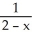 <strong>Solve the integral equation y(x) = 1 +   dt by reinterpreting it as an initial-value problem.</strong> A) y =   B) y =   C) y =   D) y =   E) y =   <div style=padding-top: 35px> 